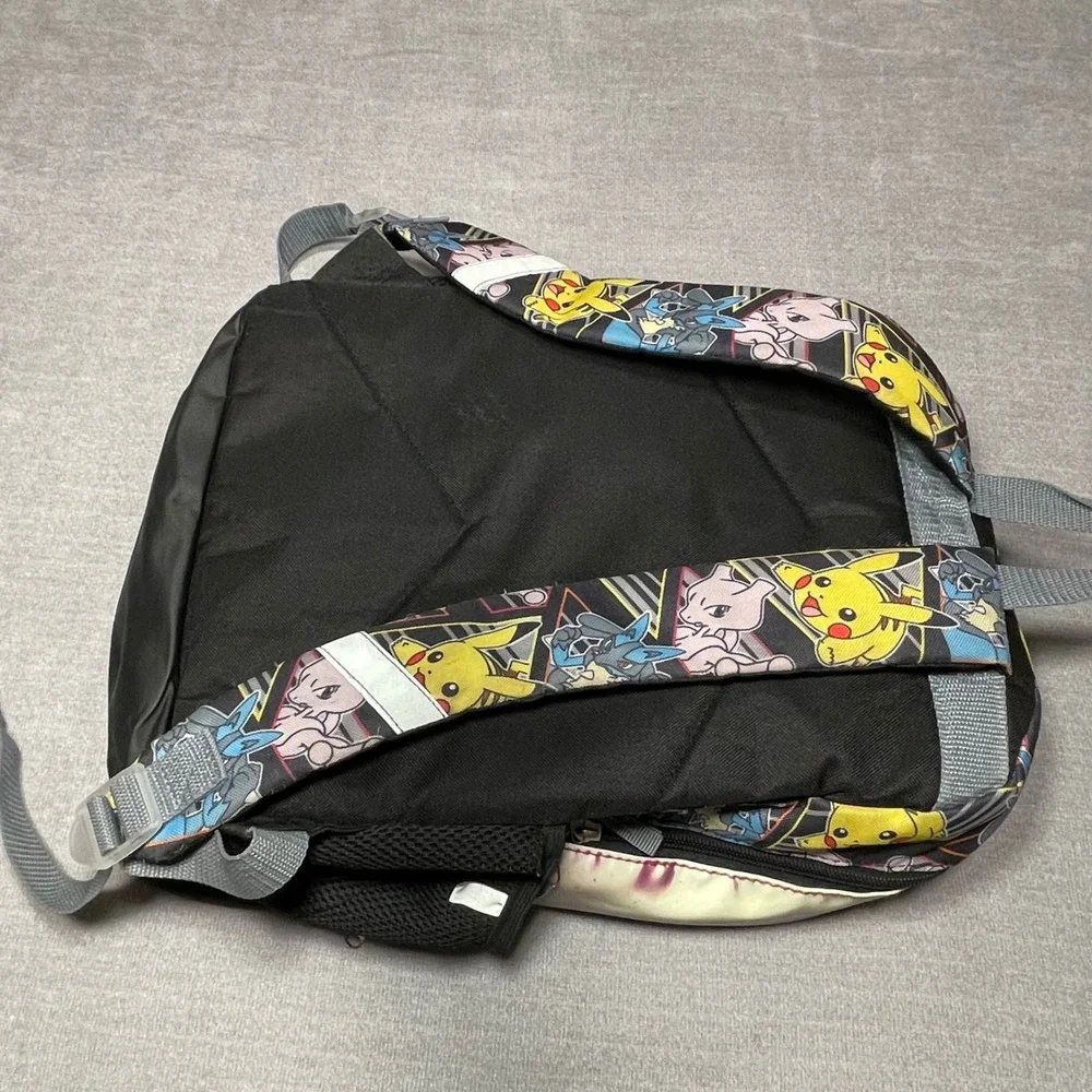 Kids Pokemon‎ Backpack Pikachu Mewtwo Gotta Catch Em All School Bag iridescent